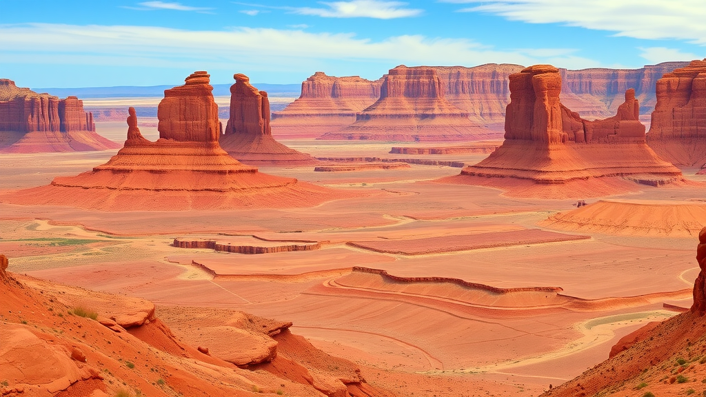 Stunning panoramic view of Capitol Reef