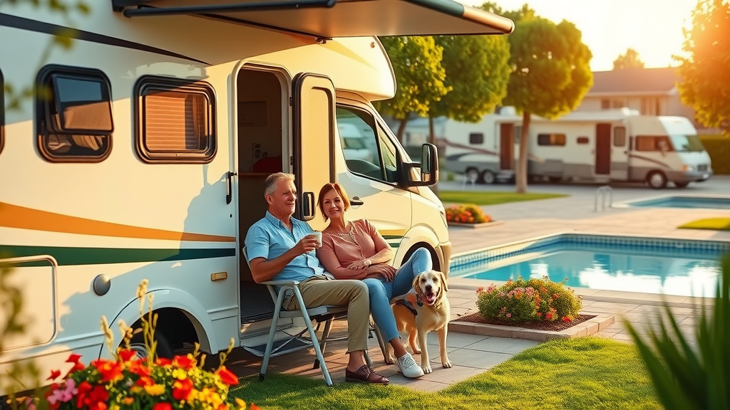 Couple enjoys comfort and savings from long-term RV stays in Austin