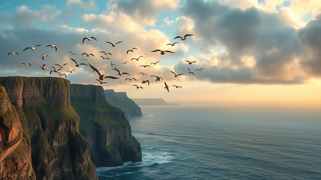 Seabird-covered cliffs and wild coastlines at Alaska Maritime National Wildlife Refuge